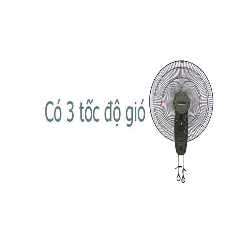 Quạt treo tường 2 dây SENKO TC1626 3 tốc độ gió