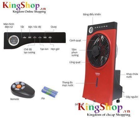 Quạt phun sương tạo ẩm Sunhouse SHD7818 	