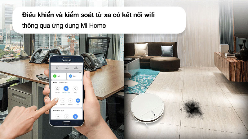 Robot hút bụi Xiaomi Vacuum Mop Lite 2 BHR5217EU - Hàng chính hãng