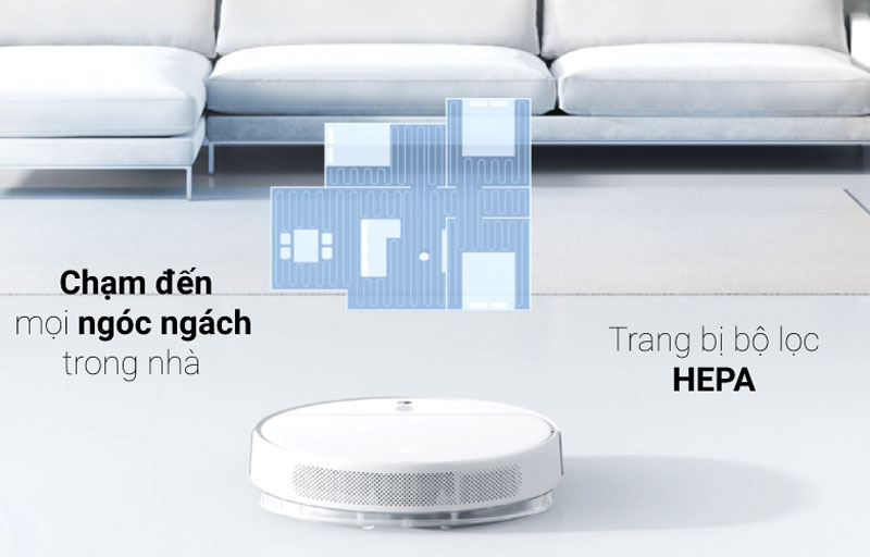 Robot hút bụi Xiaomi Vacuum Mop Lite 2 BHR5217EU - Hàng chính hãng