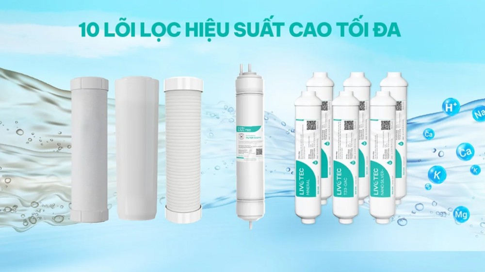 Máy lọc nước Karofi Livotec 218 - Hàng chính hãng