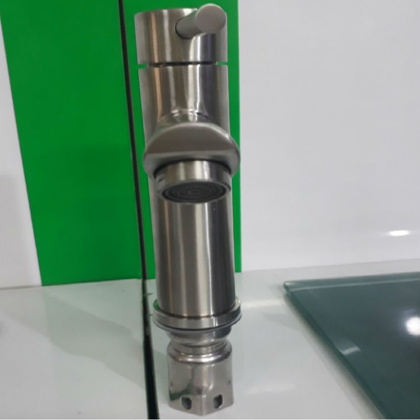 Sen - Lavabo nóng lạnh Inox Olaytoto LBN-024 - Hàng chính hãng