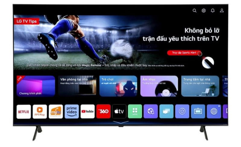 Smart tivi qned LG 4K 75 inch 75QNED80TSA - Hàng chính hãng