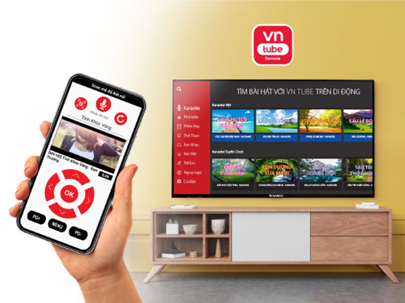 Tivi LED Sanco smart 32 inch H32S200 - Hàng chính hãng