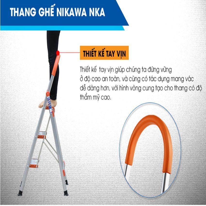 Thang ghế Nikawa NKA-03 - Hàng chính hãng