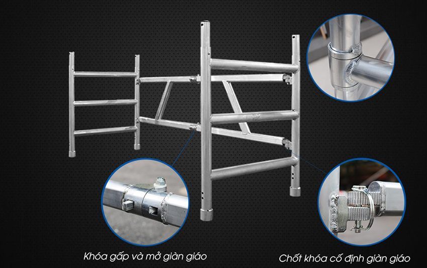 Thang giàn giáo lớn Nikawa JSJ-3 - Hàng chính hãng