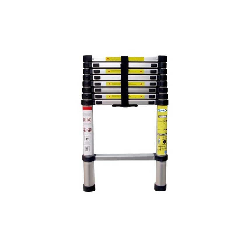 Thang nhôm rút gọn 3.9m Kachi gọn nhẹ