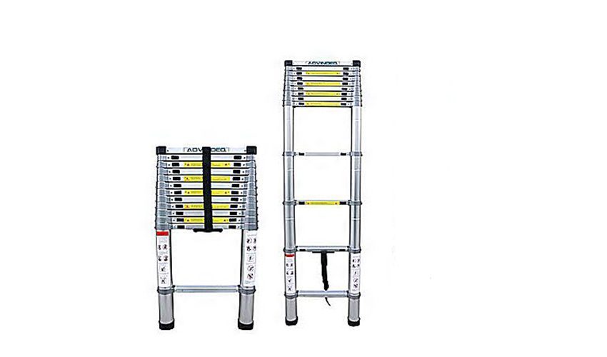 Thang nhôm rút gọn đơn Advindeq ADT208B - Hàng chính hãng