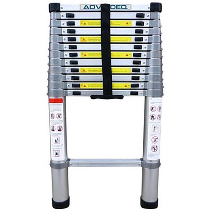 Thang nhôm rút gọn đơn Advindeq ADT212F - Hàng chính hãng