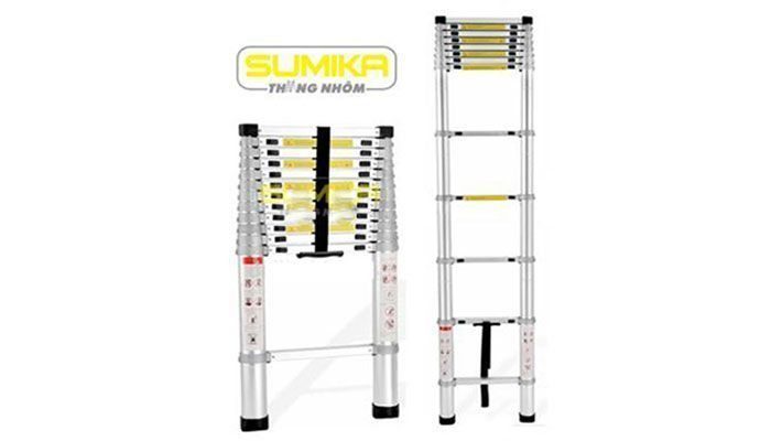 Thang nhôm rút Sumika SK-380A - Hàng chính hãng