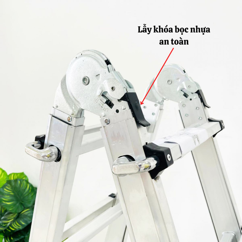 Thang nhôm trượt chữ A Sumika SKM403 - Hàng chính hãng