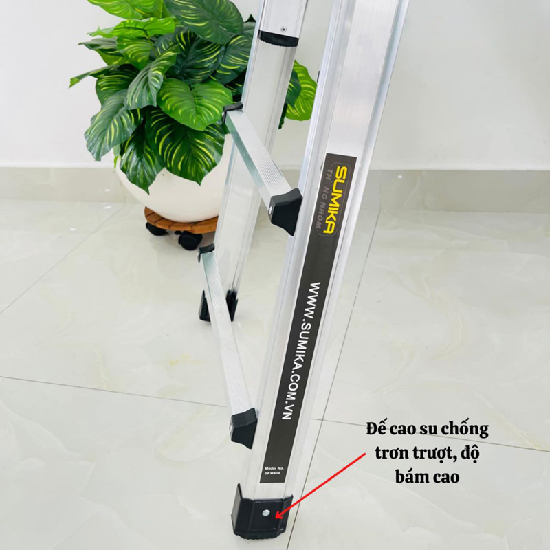 Thang nhôm trượt chữ A Sumika SKM403 - Hàng chính hãng