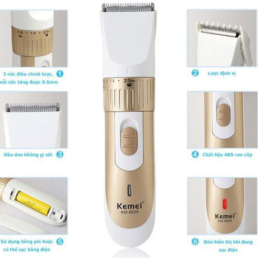 Top 10 tông đơ giá tốt nhất - Hàng chính hãng