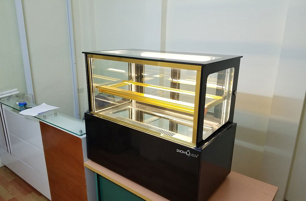 Tủ trưng bày bánh để bàn kính vuông SnowQueen SNQ-TD09 - Hàng chính hãng