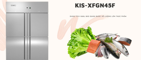 Tủ đông 4 cửa Kistem KIS-XFGN45F - Hàng chính hãng