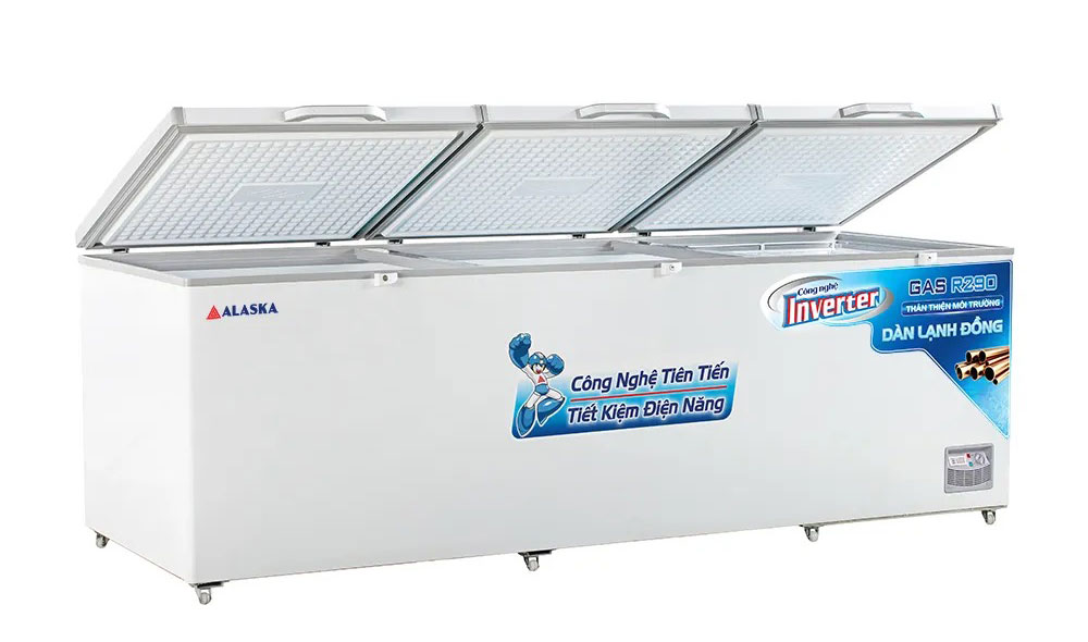 Tủ đông Alaska inverter 1 ngăn HB-1500CI - Hàng chính hãng