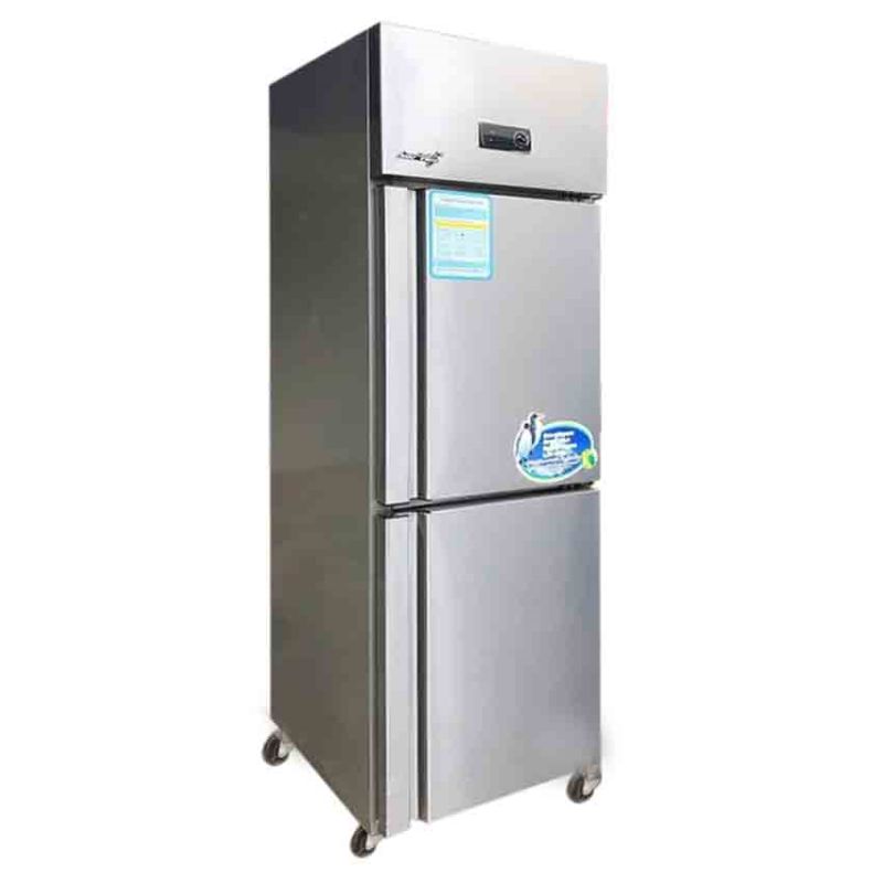 Tủ đông mát 2 cánh inox Snow Village SLLDZ4-538LS - Hàng chính hãng