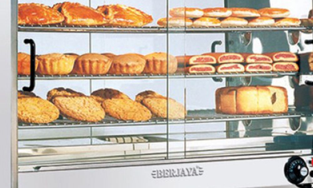 Tủ giữ nóng thức ăn Berjaya NFW45-2 - Hàng chính hãng