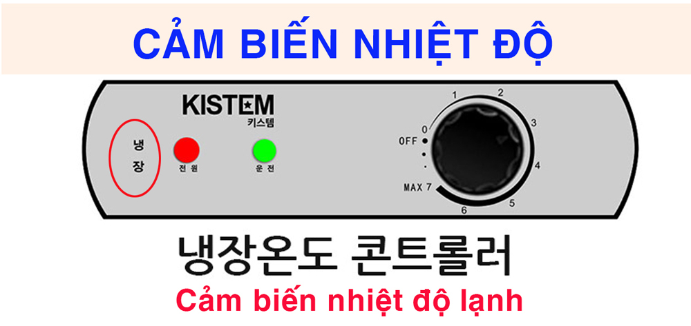 Tủ lạnh đứng 2 cửa Kistem KIS-XD25R - Hàng chính hãng