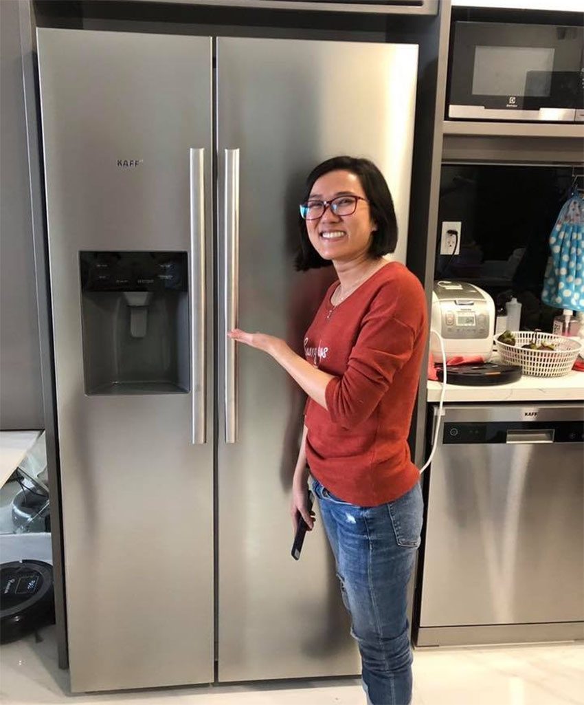 Tủ lạnh Side By Side Kaff KF-SBS600BWT