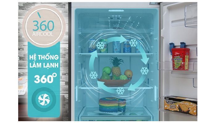 Tủ lạnh Inverter Electrolux ETB5702BA - Hàng chính hãng