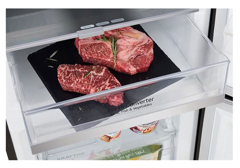 Tủ lạnh LG Inverter 332 lít LBD33BLMA - Hàng chính hãng