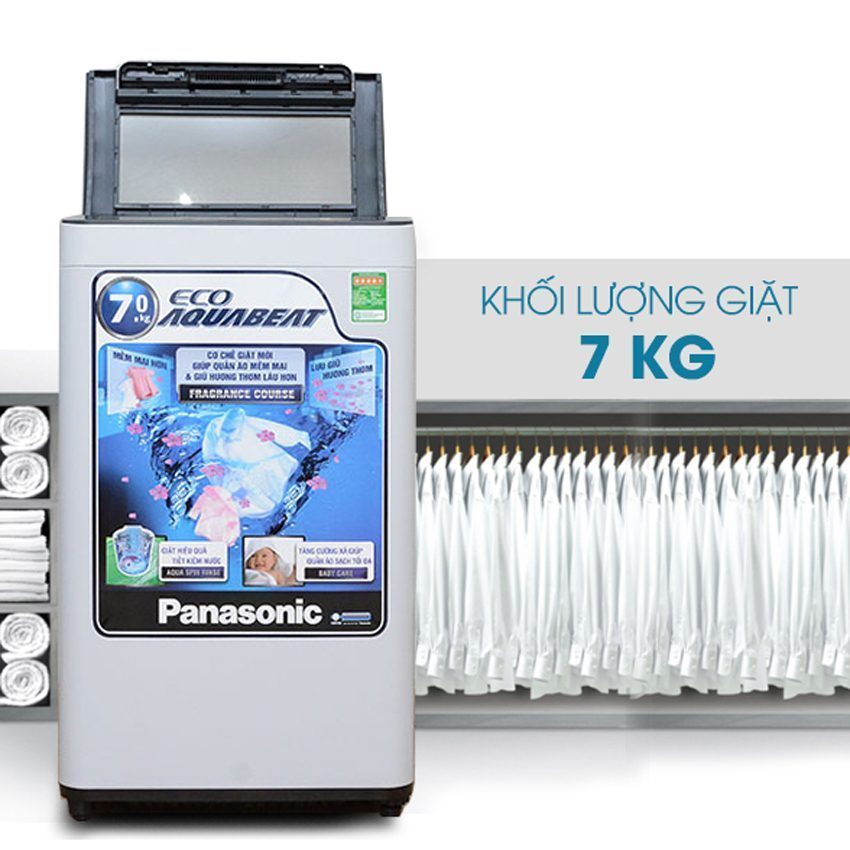 Máy giặt Panasonic NA-F70VS9GRV - Hàng chính hãng