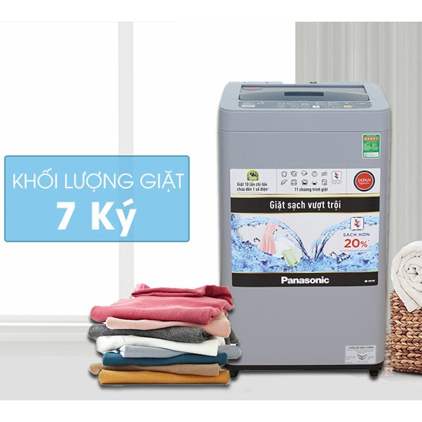 Máy giặt Panasonic NA-F70VS9GRV - Hàng chính hãng