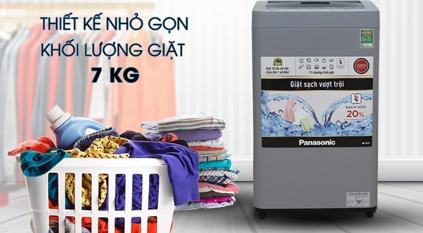 Máy giặt Panasonic NA-F70VS9GRV - Hàng chính hãng