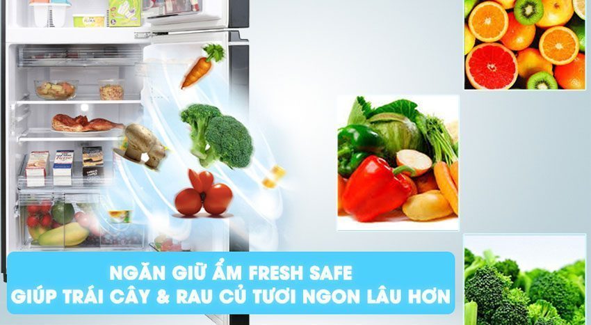 Tủ lạnh Panasonic NR-BL268PKVN - Hàng chính hãng