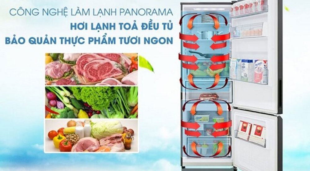 Tủ lạnh Panasonic NR-SV280BPKV ( 255 lít) - Hàng chính hãng