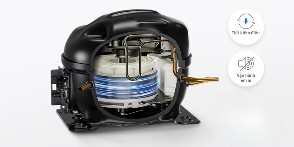 Tủ lạnh Samsung Inverter 583 lít Side By Side RS57DG400EM9SV - Hàng chính hãng