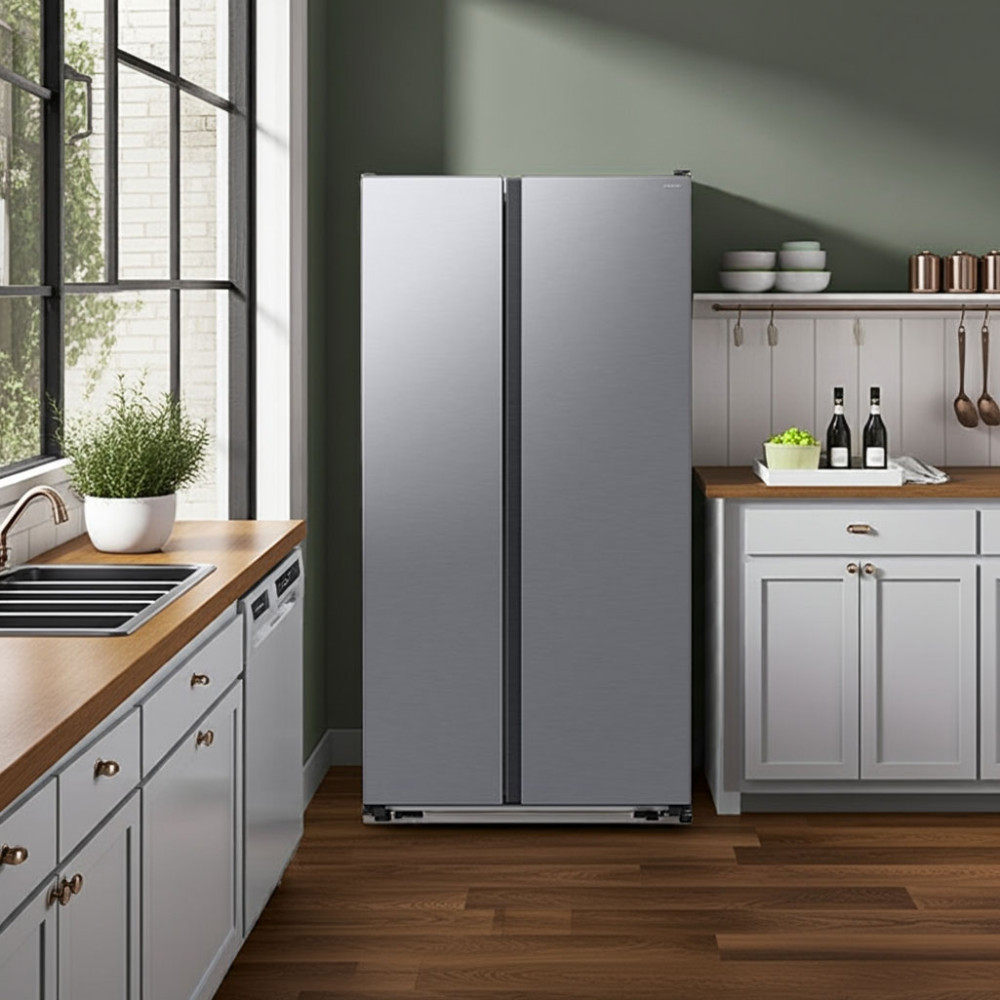 Tủ lạnh Samsung Inverter 583 lít Side By Side RS57DG400EM9SV - Hàng chính hãng