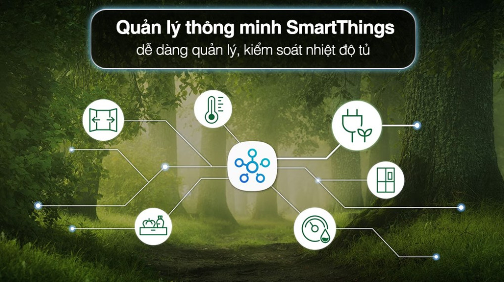 Tủ lạnh Samsung Inverter 583 lít Side By Side RS57DG400EM9SV - Hàng chính hãng