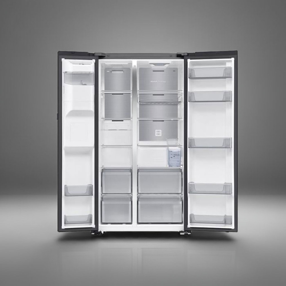 Tủ lạnh Samsung Inverter 634 lít Side By Side RS80F65J2BSV - Hàng chính hãng