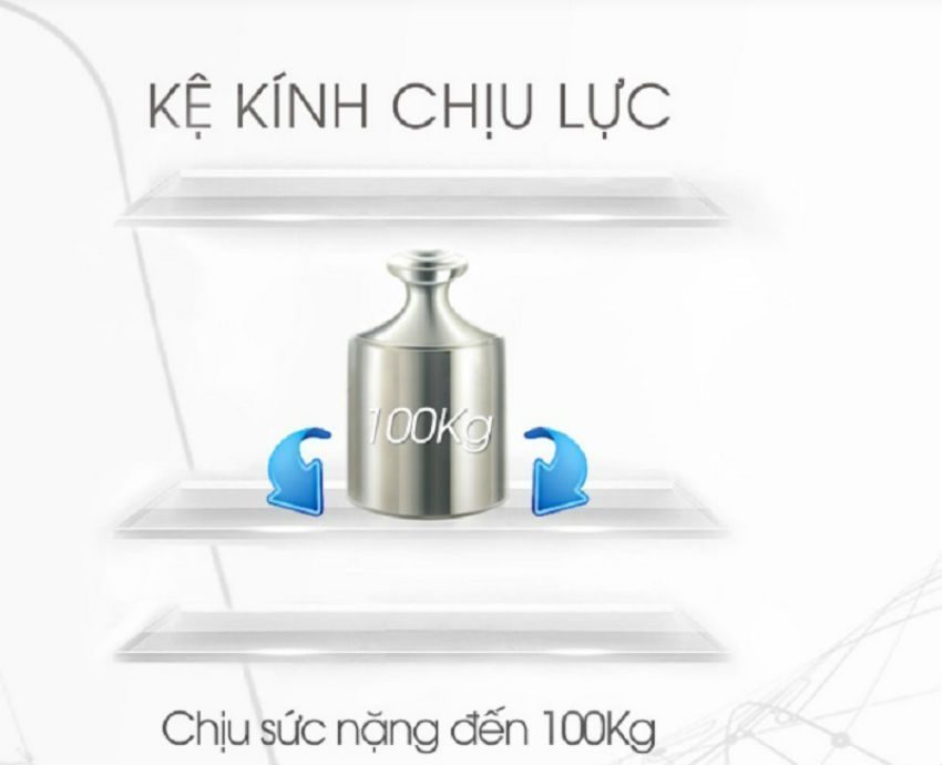 Tủ lạnh Sharp Inverter SJ-F5X76VM-SL kệ 