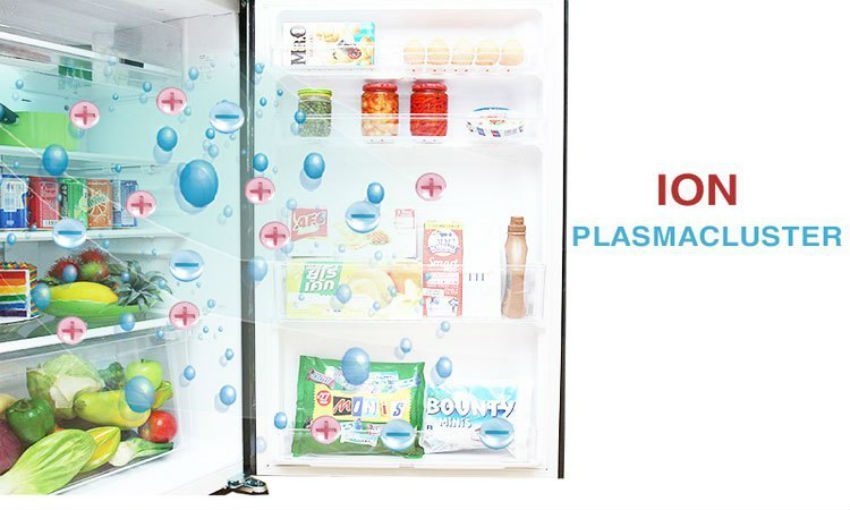 Tủ lạnh Sharp Inverter SJ-F5X76VM-SL tạo ion