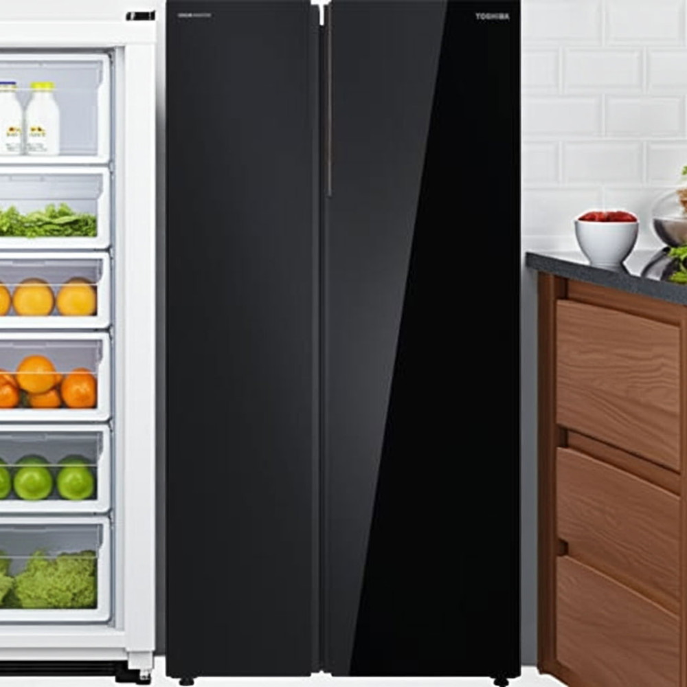 Tủ lạnh Toshiba Inverter 711 lít Side By Side GR-RS905WIA-PGV(22)-XK - Hàng chính hãng