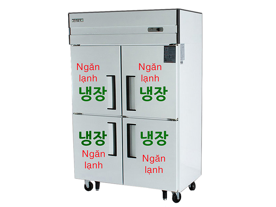 Tủ mát 4 cửa Kistem KIS-XD45R - 820 lít - Hàng chính hãng