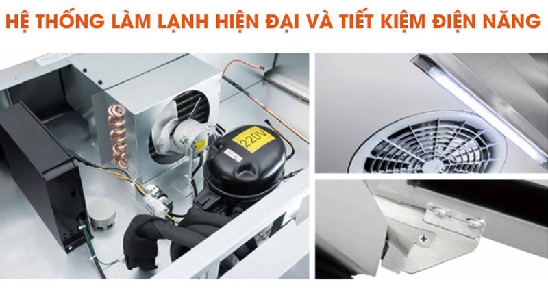 Tủ mát inox 6 cánh Turbo Air KR65-6 - Hàng chính hãng