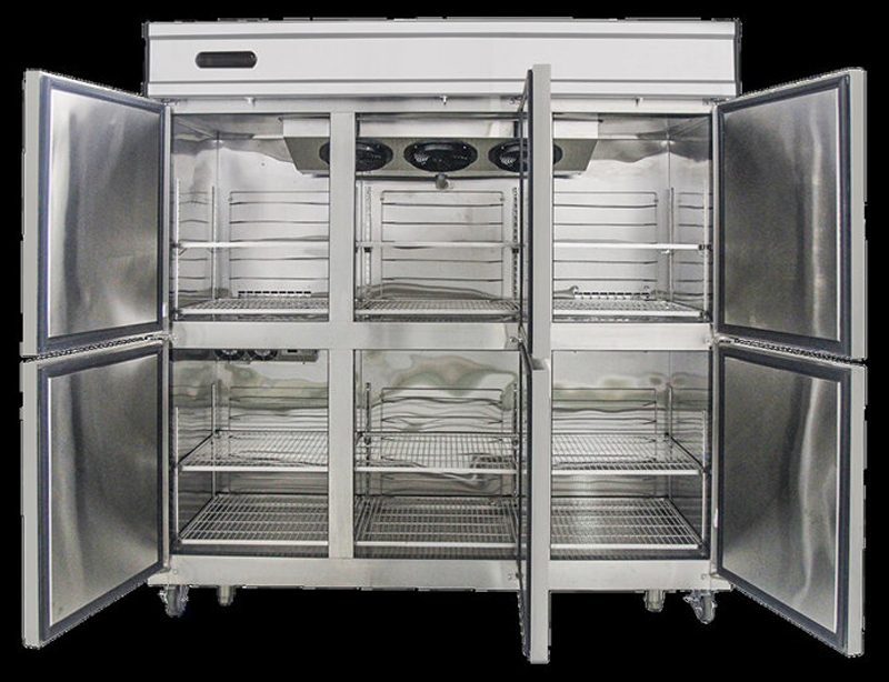 Tủ mát inox 6 cánh Turbo Air KR65-6 - Hàng chính hãng