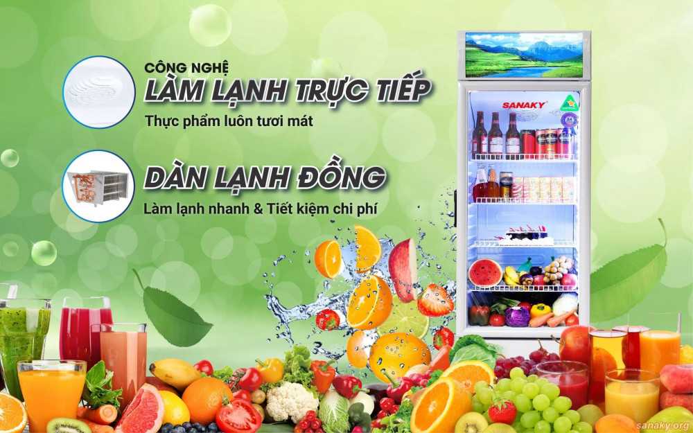 Tủ mát Sanaky 400L VH-4089K3 - Hàng chính hãng