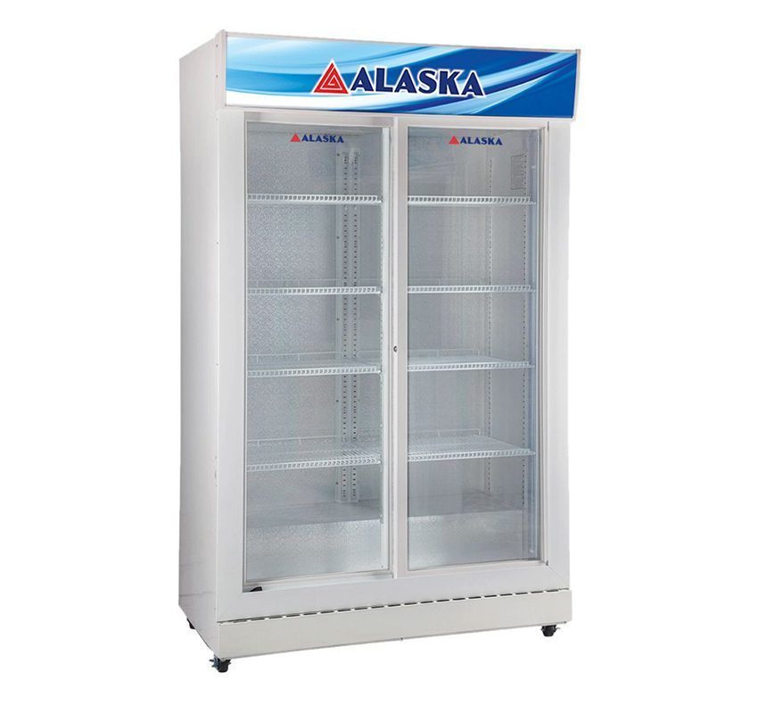 Bên trong của Tủ mát Alaska SL-12S 