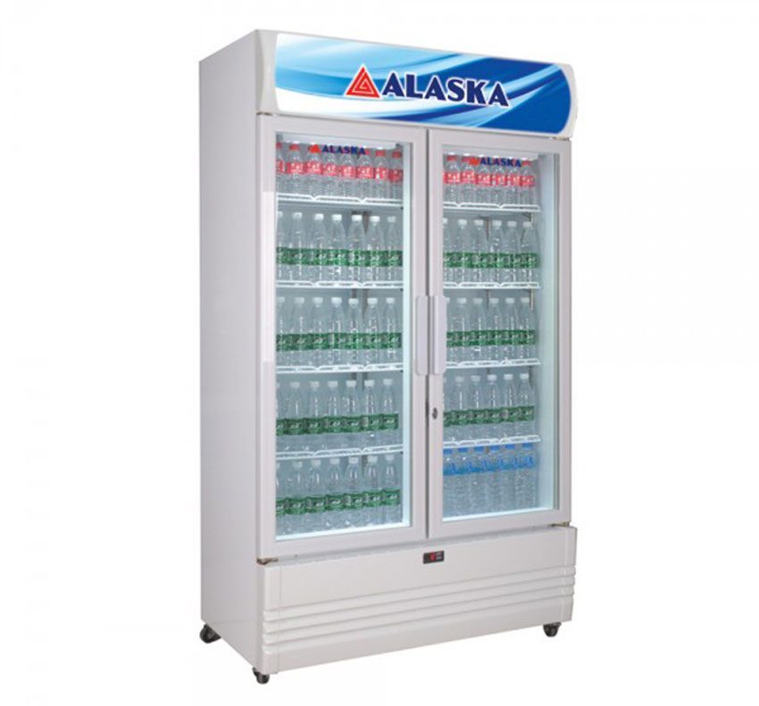 Bên trong của Tủ mát Alaska SL-8C