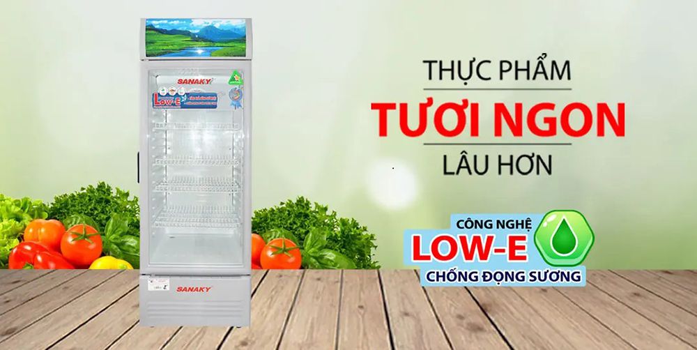 Tủ mát Sanaky 208 lít VH-259KL - Hàng chính hãng
