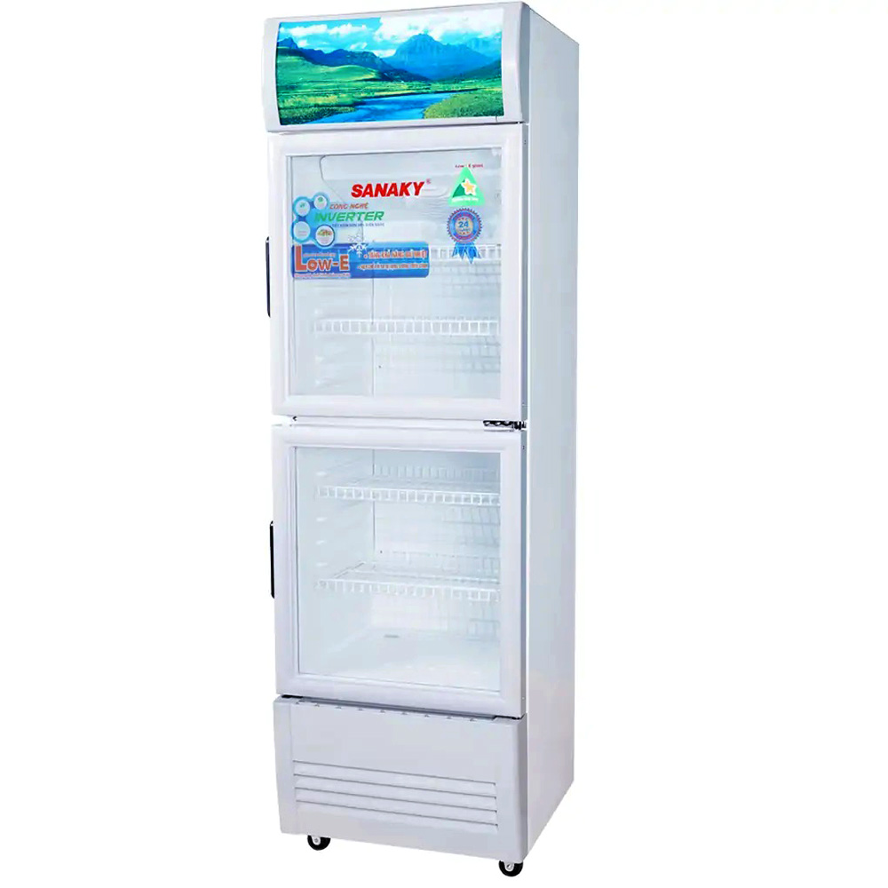 Tủ mát Inverter Sanaky 340 Lít VH-408W3L - Hàng chính hãng