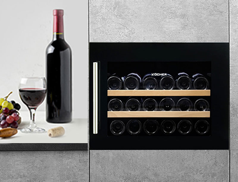 Tủ rượu vang Kocher KWEU-1128B - Hàng chính hãng