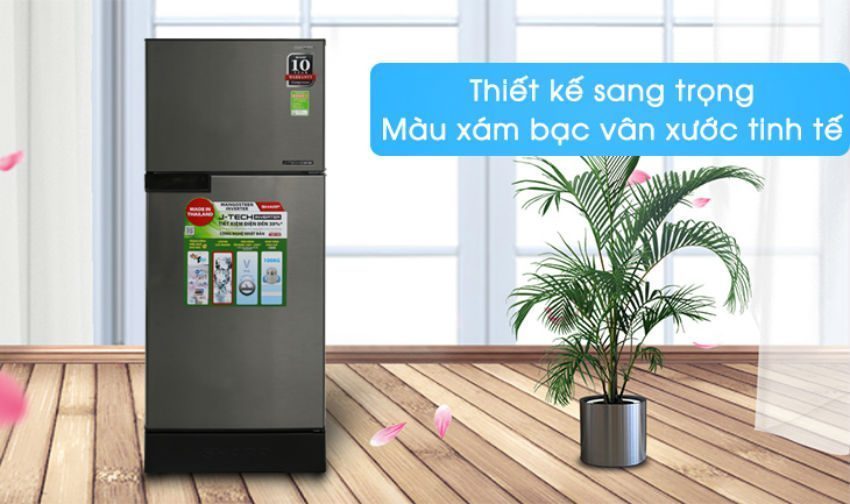 Tủ lạnh Sharp Inverter SJ-X176E-SL - Hàng chính hãng