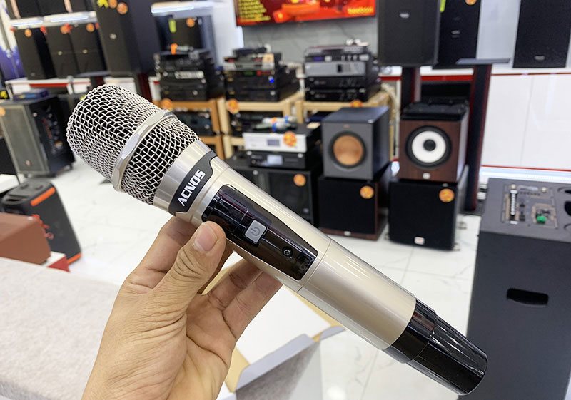 Vang số chỉnh cơ tích hợp Bluetooth & Micro Acnos MI30S - Hàng chính hãng