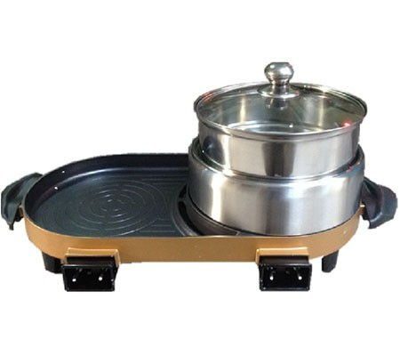 Vỉ nướng và bếp lẩu nướng đa năng Happy SJL 22